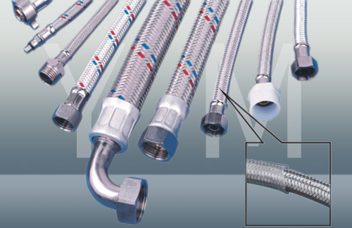 Aluminium braided hoses